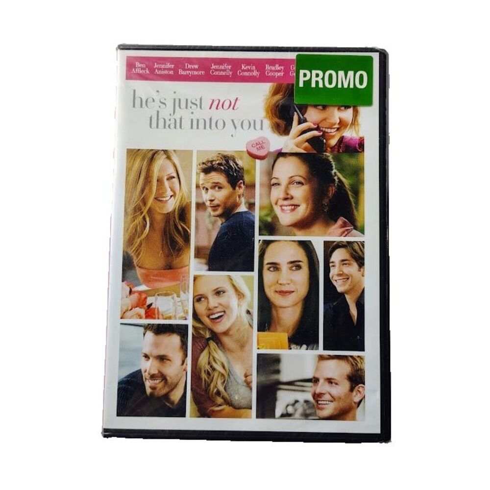 He's Just Not That Into You Drama DVD 2009 Movie Promo New Jennifer Aniston